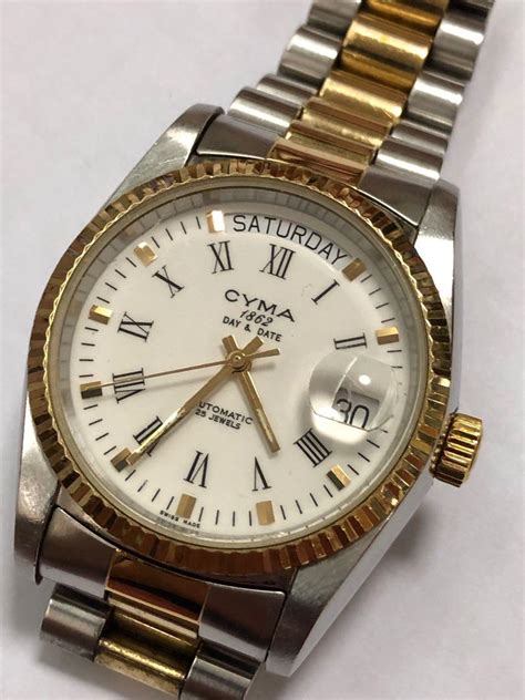 Cyma Ladies / Unisex elegant and flat Wristwatch Quartz ,. . Cyma 1862 watch price